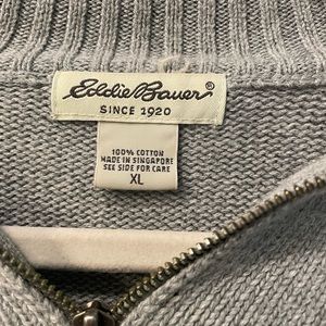 Eddie Bauer Wool Quarter Zip